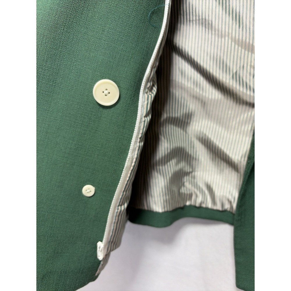 Veronica‎ Beard Kona Dickey Jacket Hunter Double Breasted Blazer Size 2 - Picture 9 of 10